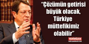 Anastasiadisten önemli mesajlar