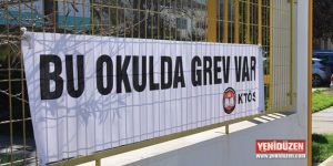 HASPOLAT İLKOKULUNDA GREV