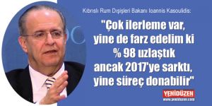 Kasoulidis, Çok ilerleme var...