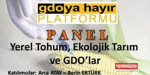 Yeniboğaziçi GDO’ya “Hayır” diyecek