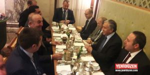 Akıncı, Çavuşoğlu ile kahvaltıda bir araya geldi