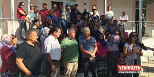 Yedikonuk’ta veliler eylemde