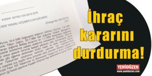 Bakanlar Kurulu kararı, YİM’de…