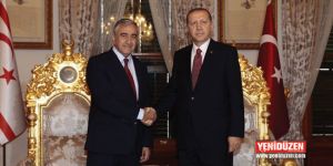 Akıncı, Erdoğan ile bir araya geldi