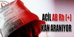 ACİL KAN ARANIYOR