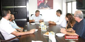 Girne İnisiyatifi, KTİMB’yi ziyaret etti