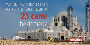 5 yeni cami için ihale