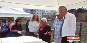 Sanatçılar “barış” temalı heykeller yapıyor