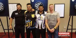 Dartsçılardan Antalya’da derece