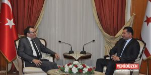 Eide, Özgürgüne ziyarette bulundu