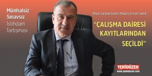 İhtiyat Sandığı Dairesi’ne ‘münhalsiz’ engelli istihdamı