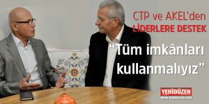 Talat ve Kiprianu ara bölgede görüştü