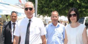 Siber, Girne Esnafı’nın sorunlarını dinledi.