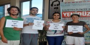 Dünya barışı için yürüyorlar