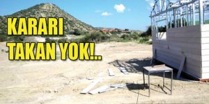 Altın Sahil’de kaçak yapılanma!