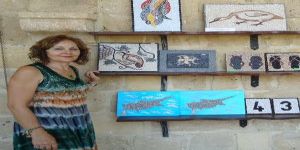 Taşlar ince ince işleniyor