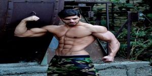 Vücut Geliştirme sporunda ünü adanın dışına çıkmış bir sporcu  Sami Hamidi