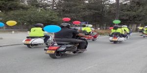 Trafikte biz de varız