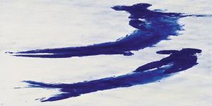 Siyah-beyaz bir mavi…