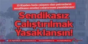 Çalışanlar için ılımlı, egemenler için rahatsız edici bir talep