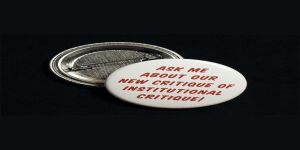 Patronlar, Küratörler, Koleksiyonerler: BU BİR SANAT ESERİ DEĞİLDİR!