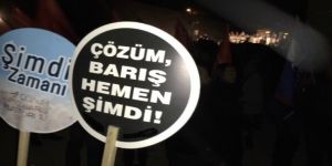 ORTAK haykırış: Barışa şans ver!