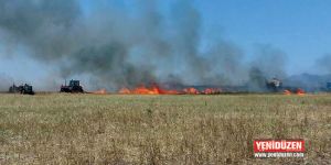 Cengizköy’de  yangın 