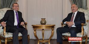 Eide, Kıbrıslı liderlerle görüştü 