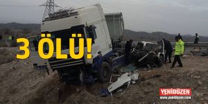 Girne dağ yolunda feci kaza!