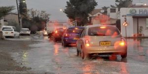 Yağışlar başladı