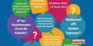 Çalışma ve muhaceret affı yürürlükte