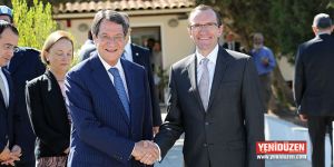 Eide ile Anastasiadis bir araya geldi