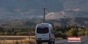Girne dağ yolu trafiğe KAPATILDI