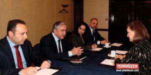 Akıncı Brüksel’de Nuland ile görüştü