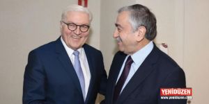 Akıncı,  Almanya Dışişleri Bakanı ile görüştü