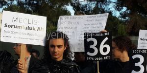 "Trafikte yaşam hakkı için sokaktayız!"