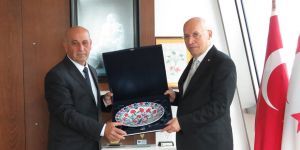 Benli, Fethi Yaşar'ı kabul etti