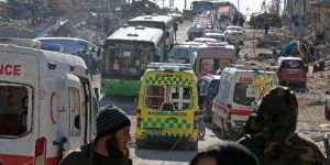 Halep'in doğusundan tahliye başladı