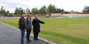 Zafer Stadı’nda çalışmalar sürüyor