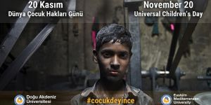 “Bütün çocuklar için daha iyi bir dünya…”