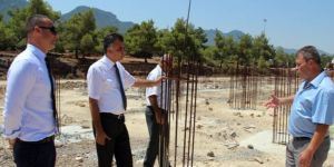 İdris Esentepe’de incelemelerde bulundu