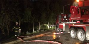 Devlet Laboratuarı'nda YANGIN