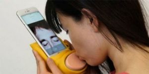 Telefonda öpüşmek artık mümkün!