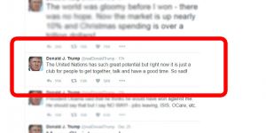 Trump'tan BM'ye 'Kulüp' benzetmesi