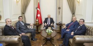 Çankaya Köşkü’nde Kıbrıs konuşuldu