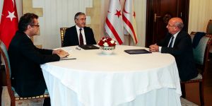 Akıncı, CTP ve TDP ile bir araya geldi