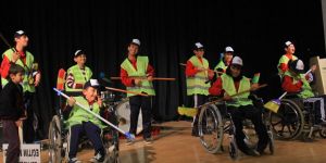 Özel gereksinimli çocuklar ve gençler ışık saçtı