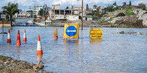Limasol yağmura teslim
