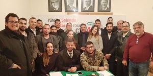 İskele’de bayrağı Kasapoğlu devraldı