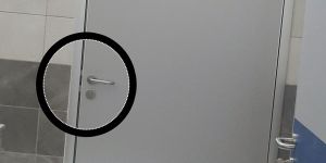 Engelli tuvaletine ‘kilit engeli’!